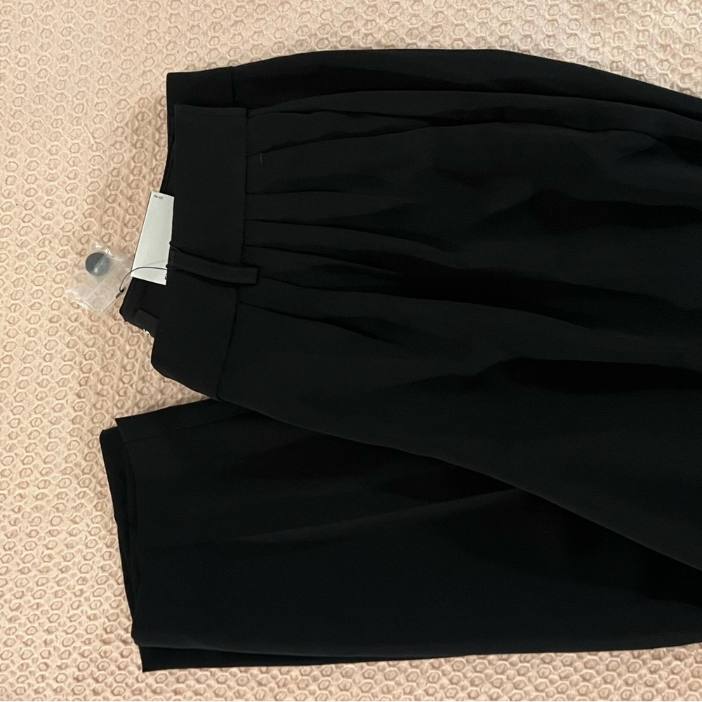 Express Pleated High Waisted Ankle Pant
